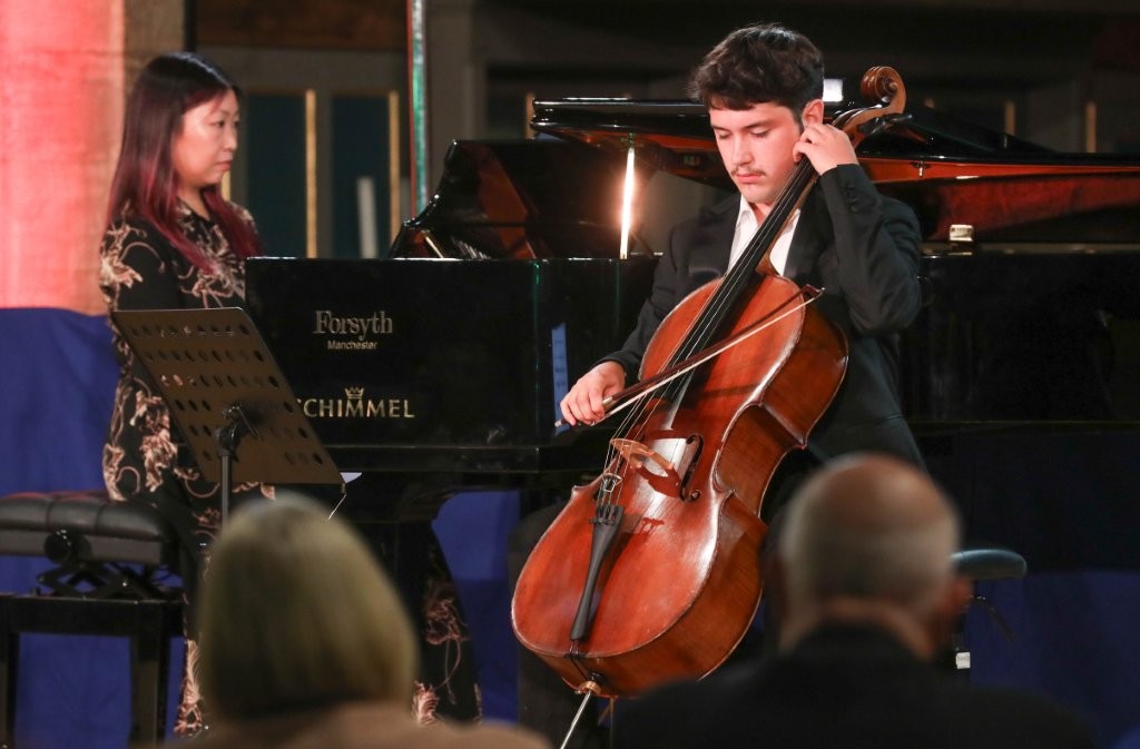 Iván Cherednichenko Carrillo - Cello accompanied on piano by Louisa Lam